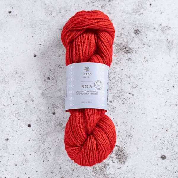 Järbo Select No 6 Swedish Combed Wool